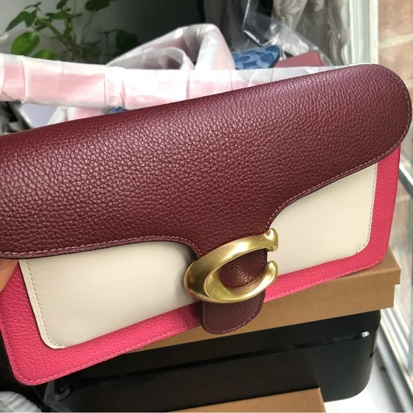 Coach tabby 26 shoulder bag in colorblock - Picture 7 of 13